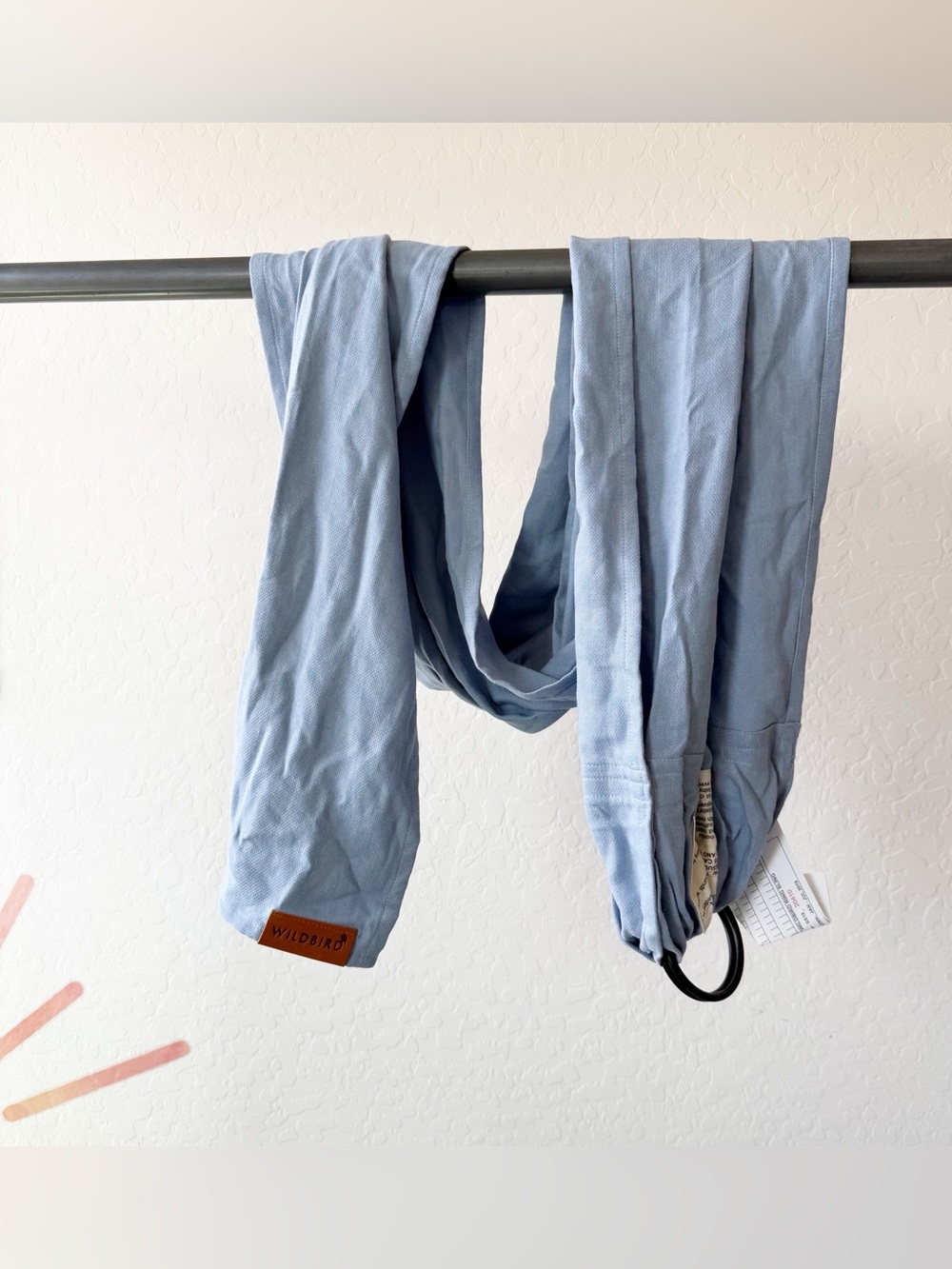 Wildbird Linen Ring Sling Dove Blue